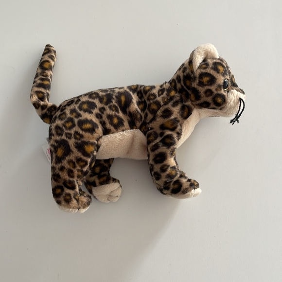 Retired TY SNEAKY the LEOPARD BEANIE BABY 2000 - no tag - Picture 6 of 7
